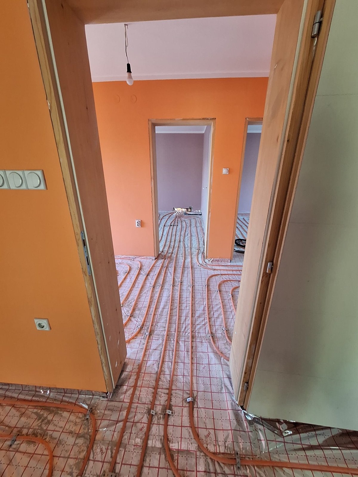 Podno grejanje u hodniku